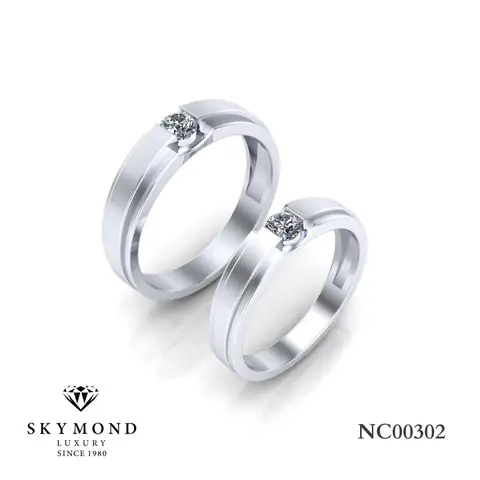 Khám Phá Bộ Sưu Tập Nhẫn Cưới Vàng Trắng Tại Hà Nội Cho Cặp Đôi Sắp Cưới