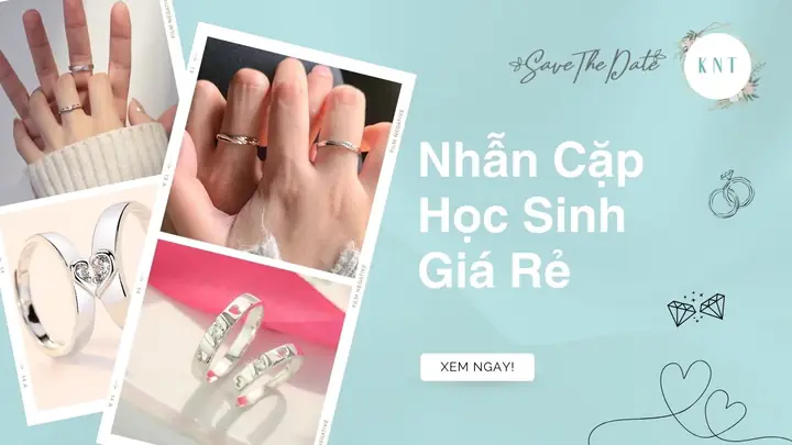 Gợi Ý Chọn Nhẫn Đôi Giá Rẻ Cho Học Sinh: Bạc Hay Titan, Mẫu Nào Đẹp Và Ý Nghĩa? Gợi Ý Chọn Nhẫn Đôi Giá Rẻ Cho Học Sinh: Bạc Hay Titan, Mẫu Nào Đẹp Và Ý Nghĩa?