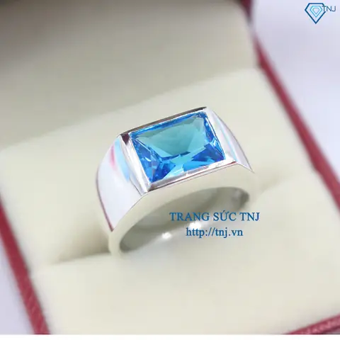 Nhẫn Nam Đá Xanh Dương: Hướng Dẫn Chọn Mẫu, Chất Liệu Và Phong Cách Phù Hợp