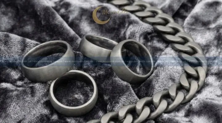 Nhẫn Titan Có Bị Đen Không? Giải Đáp Chi Tiết Về Đặc Tính Không Xỉn Màu Của Kim Loại Titan Nhẫn Titan Có Bị Đen Không? Giải Đáp Chi Tiết Về Đặc Tính Không Xỉn Màu Của Kim Loại Titan