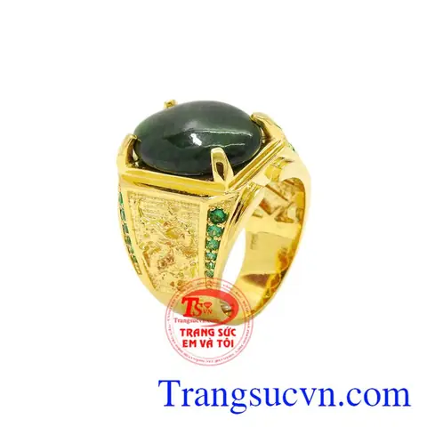 Nhẫn Vàng Cẩm Thạch Nam: Tất Cả Những Điều Cần Biết Trước Khi Mua