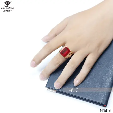Tổng Hợp Nhẫn Vàng Mặt Đá Đỏ Nam (đá Ruby) Cho Phái Mạnh: Mẫu Mã, Giá Và Nơi Mua Uy Tín Tổng Hợp Nhẫn Vàng Mặt Đá Đỏ Nam (đá Ruby) Cho Phái Mạnh: Mẫu Mã, Giá Và Nơi Mua Uy Tín