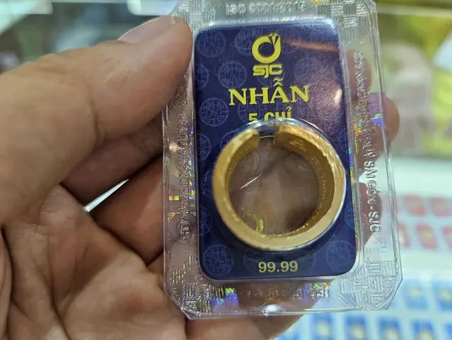 Nhẫn Vàng Nam 24k Sjc: Giá, Đặc Điểm & Hướng Dẫn Mua