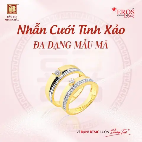 Khám Phá Các Mẫu Nhẫn Vàng Nữ Bảo Tín Minh Châu Và Giá Bán Mới Nhất