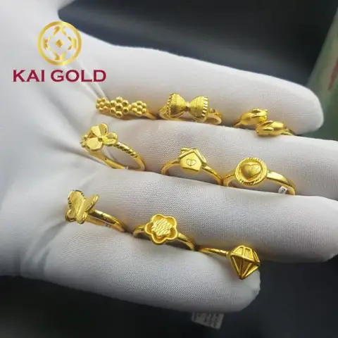 Khám Phá Những Kiểu Nhẫn Vàng 9999 Đẹp Sang Trọng Cho Phái Đẹp