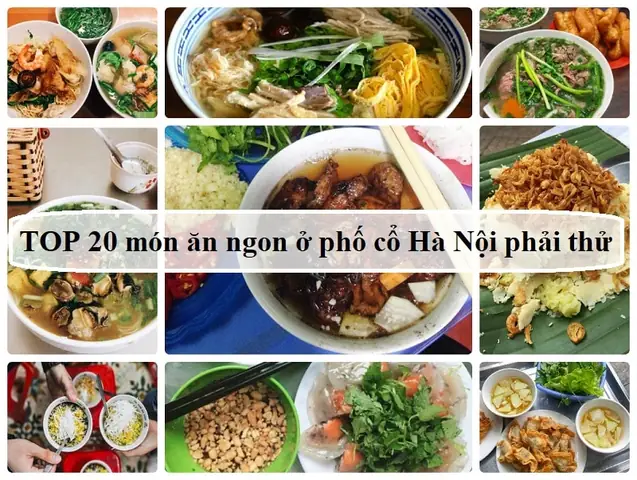 Tổng Hợp Những Món Ngon Ở Phố Cổ Hà Nội Kèm Địa Chỉ Cho Du Khách