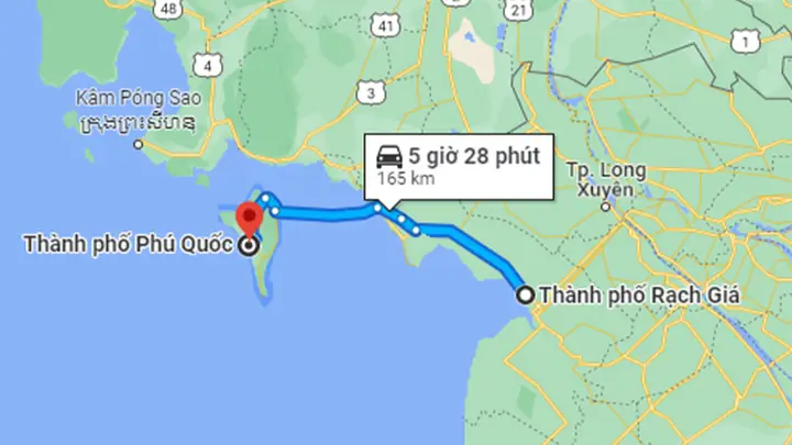 Khoảng Cách Rạch Giá – Phú Quốc: 120 Km, Thời Gian Di Chuyển, Giá Vé Và Cách Đặt Vé