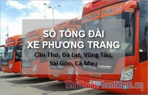 Cập Nhật Số Điện Thoại Xe Phương Trang Cà Mau Và Cần Thơ: Tổng Đài Chi Nhánh Futa Bus Lines