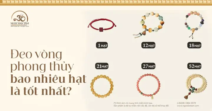 Hướng Dẫn Chọn Số Hạt Vòng Tay Phong Thủy Chuẩn Ý Nghĩa Theo Phật Giáo Và Quan Niệm Dân Gian