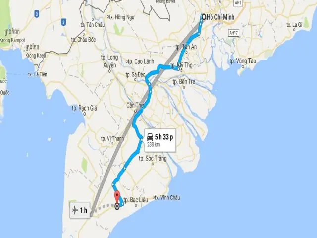 Từ Sóc Trăng Đi Bạc Liêu Bao Nhiêu Km? Cập Nhật Khoảng Cách Và Phương Tiện Di Chuyển