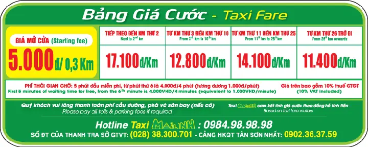 Giá Cước Taxi Mai Linh 1km: Bảng Giá Chi Tiết, Cách Tính Và Lưu Ý Khi Đặt Xe Giá Cước Taxi Mai Linh 1km: Bảng Giá Chi Tiết, Cách Tính Và Lưu Ý Khi Đặt Xe