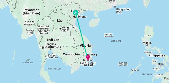 Giải Đáp Thời Gian Bay Từ Hà Nội Đến Đà Lạt: Thời Lượng Chuyến Bay Nội Địa Và Hành Trình Tổng Thể Cho Du Khách