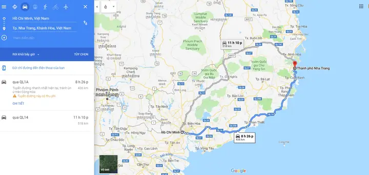 Khoảng Cách Tp.hcm Đi Nha Trang Bao Nhiêu Km? Cập Nhật Theo Đường Bộ Và Hàng Không Khoảng Cách Tp.hcm Đi Nha Trang Bao Nhiêu Km? Cập Nhật Theo Đường Bộ Và Hàng Không