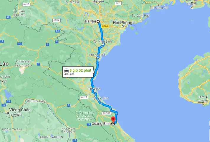 Từ Hà Nội Đi Quảng Bình Bao Nhiêu Km Và Cách Di Chuyển Chi Tiết