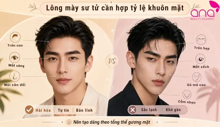 Giải Mã Tướng Chân Mày Sư Tử: Ý Nghĩa Nhân Tướng Học Và Cách Nhận Biết Ở Nam, Nữ