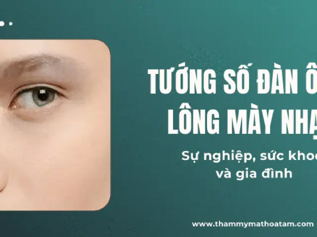 Tướng Số Đàn Ông Lông Mày Nhạt: Ý Nghĩa Vận Mệnh Và Cách Khắc Phục Theo Nhân Tướng Học Tướng Số Đàn Ông Lông Mày Nhạt: Ý Nghĩa Vận Mệnh Và Cách Khắc Phục Theo Nhân Tướng Học