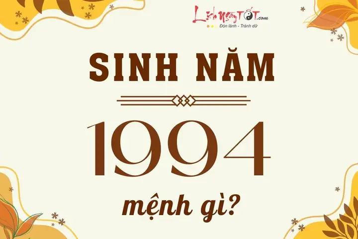 Xem Tướng Số Người Sinh Ngày 14/10/1994: Tổng Hợp Ngày Âm, Mệnh Và Vận Hạn Tuổi Giáp Tuất Xem Tướng Số Người Sinh Ngày 14/10/1994: Tổng Hợp Ngày Âm, Mệnh Và Vận Hạn Tuổi Giáp Tuất