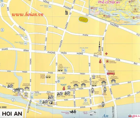 Vị Trí Địa Lý Của Phố Cổ Hội An: Tọa Độ, Khu Vực Và Cách Di Chuyển