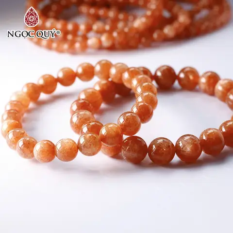 Tìm Hiểu Ý Nghĩa Phong Thủy Và Cách Chọn Vòng Tay Đá Mặt Trời (sunstone) Chuẩn Tự Nhiên