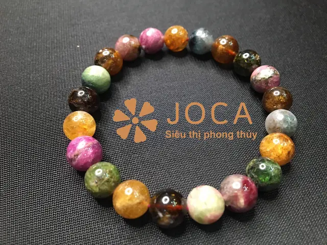 Ý Nghĩa Vòng Tay Đá Tourmaline Đa Sắc Và Theo Từng Màu Cho Người Yêu Phong Thủy