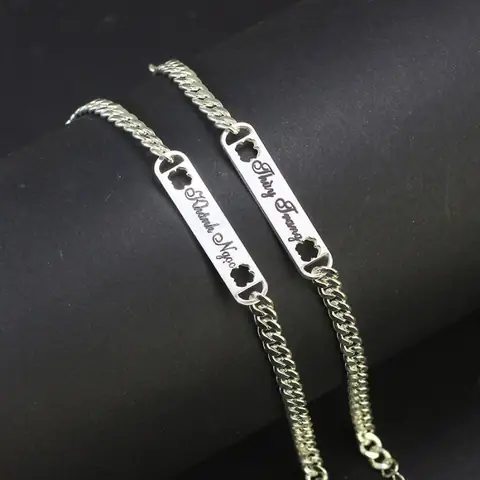 Gợi Ý Chọn Vòng Tay Đôi Khắc Tên Theo Yêu Cầu Cho Cặp Đôi Và Bạn Thân Gợi Ý Chọn Vòng Tay Đôi Khắc Tên Theo Yêu Cầu Cho Cặp Đôi Và Bạn Thân
