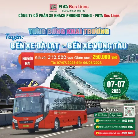Đặt Vé Xe Giường Nằm Phương Trang Đi Vũng Tàu: Lịch Chạy, Giá Vé Và Hướng Dẫn Từ Tphcm