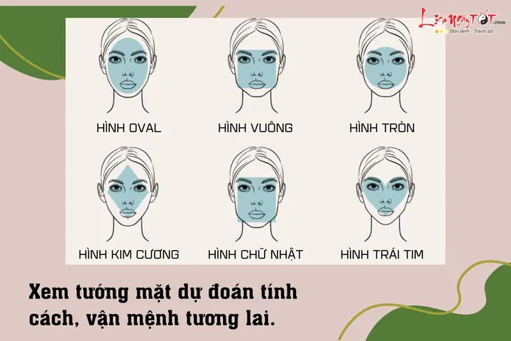 Xem Tướng Số Qua Hình Dáng Khuôn Mặt: Giải Mã Tính Cách Và Vận Mệnh Theo Nhân Tướng Học