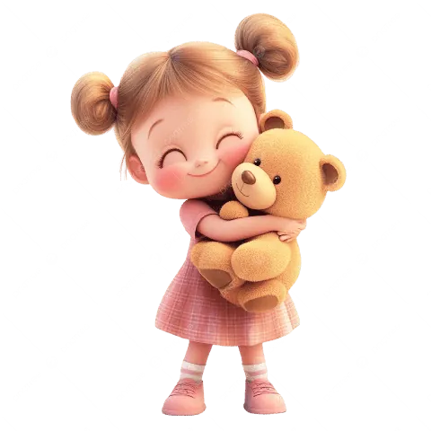 100+ Ảnh Anime Các Cô Gái Ôm Thú Bông Đáng Yêu Siêu Chill