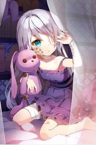 100+ Ảnh Anime Các Cô Gái Ôm Thú Bông Đáng Yêu Siêu Chill