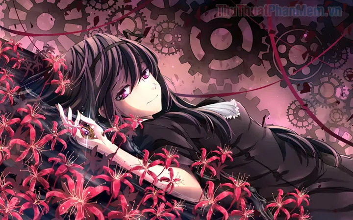 100+ Ảnh Anime Gái Tóc Đen Cực Chất Full Hd, 4k Siêu Đẹp