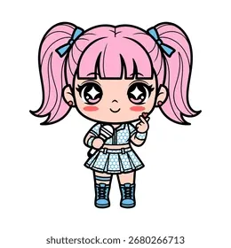 100+ Ảnh Chibi Cô Gái Bện Tóc Đẹp Nhất, Cực Dễ Thương Full Hd