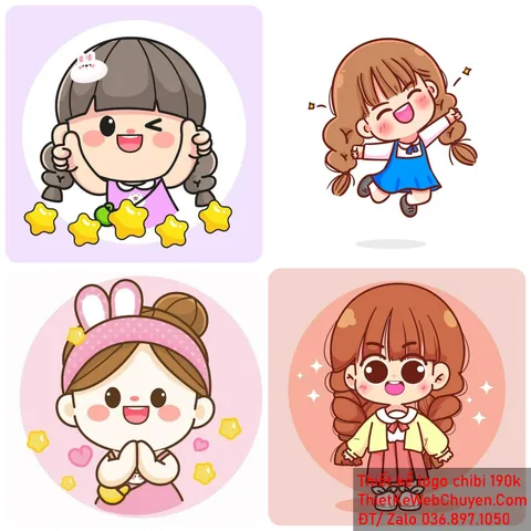 100+ Ảnh Chibi Cô Gái Bện Tóc Đẹp Nhất, Cực Dễ Thương Full Hd