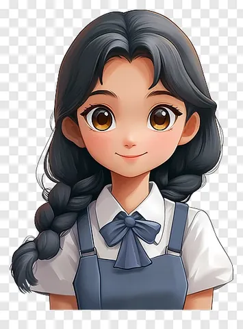 100+ Ảnh Chibi Cô Gái Bện Tóc Đẹp Nhất, Cực Dễ Thương Full Hd