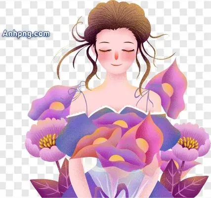 100+ Ảnh Cô Gái Và Hoa Xóa Phông Đẹp, Hình Nền Gái Xinh Png 4k