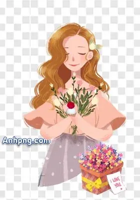 100+ Ảnh Cô Gái Và Hoa Xóa Phông Đẹp, Hình Nền Gái Xinh Png 4k