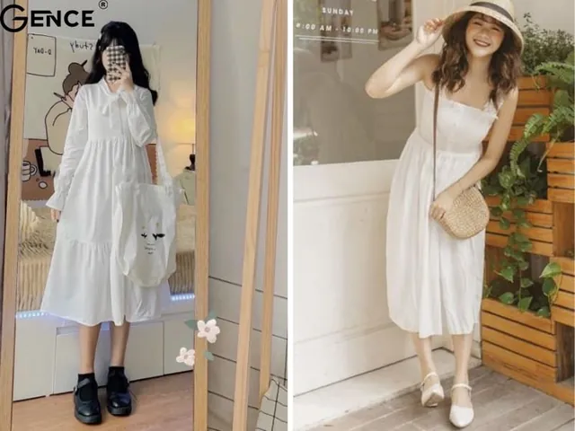 100+ Ảnh Con Gái Bận Đầm Xoè Mang Giầy Búp Bê Cực Chill, 100+ Hình Nền Con Gái Đầm Xoè Giầy Búp Bê Full Hd Đẹp Nhất