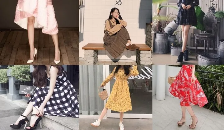 100+ Ảnh Con Gái Bận Đầm Xoè Mang Giầy Búp Bê Cực Chill, 100+ Hình Nền Con Gái Đầm Xoè Giầy Búp Bê Full Hd Đẹp Nhất