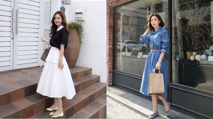 100+ Ảnh Con Gái Bận Đầm Xoè Mang Giầy Búp Bê Cực Chill, 100+ Hình Nền Con Gái Đầm Xoè Giầy Búp Bê Full Hd Đẹp Nhất
