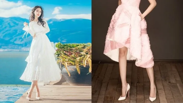 100+ Ảnh Con Gái Bận Đầm Xoè Mang Giầy Búp Bê Cực Chill, 100+ Hình Nền Con Gái Đầm Xoè Giầy Búp Bê Full Hd Đẹp Nhất