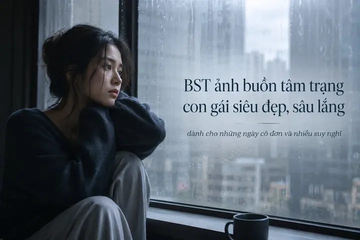 100+ Ảnh Con Gái Buồn Đẹp Tâm Trạng Chill, Hình Nền Buồn Cực Chất