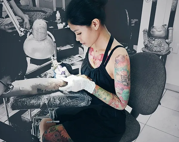 100+ Ảnh Con Gái Xăm Hoạt Hình Nghệ Thuật 4k, Hình Nền Anime Xăm Đẹp