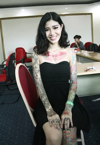 100+ Ảnh Con Gái Xăm Hoạt Hình Nghệ Thuật 4k, Hình Nền Anime Xăm Đẹp