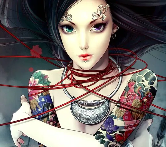 100+ Ảnh Con Gái Xăm Nghệ Thuật Hoạt Hình Cực Chất, 100+ Hình Ảnh Anime Girl Tattoo Đẹp Mê Ly