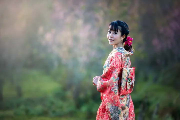 100+ Ảnh Gái Hàn Quốc Mặc Kimono Đẹp Mắt, Hình Nền Kimono 4k Chill