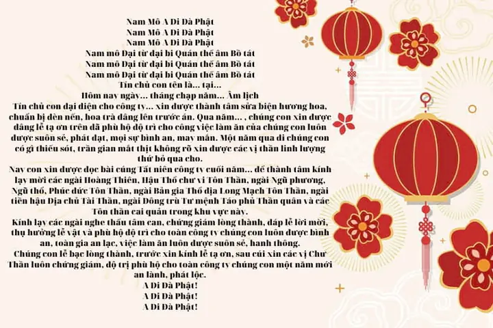 Văn Khấn Cúng Tất Niên Đầy Đủ Nhất: Bài Khấn Trong Nhà, Ngoài Trời, Kinh Doanh & Giờ Cúng Chi Tiết Năm 2025