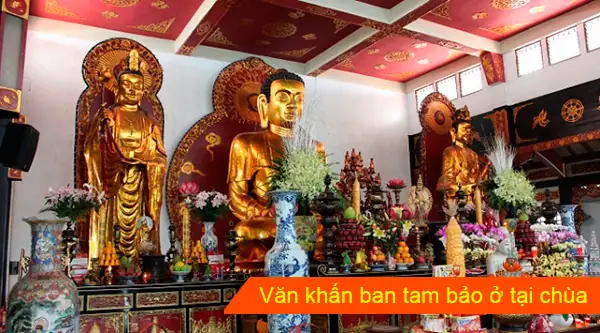Bài Văn Khấn Cúng Ban Tam Bảo Tại Chùa: Full Lời Khấn, Thứ Cúng & Quy Trình Lễ Phật Chuẩn Nhất