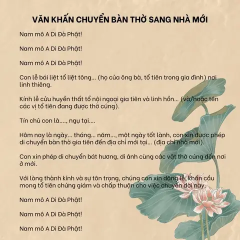 Tổng Hợp Bài Cúng, Văn Khấn Bàn Thờ Gia Tiên Đầy Đủ Nhất: Hàng Ngày, Các Dịp Lễ, Tết Và Nghi Thức Chuẩn