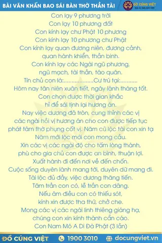 Tổng Hợp Bài Cúng, Văn Khấn Bàn Thờ Gia Tiên Đầy Đủ Nhất: Hàng Ngày, Các Dịp Lễ, Tết Và Nghi Thức Chuẩn