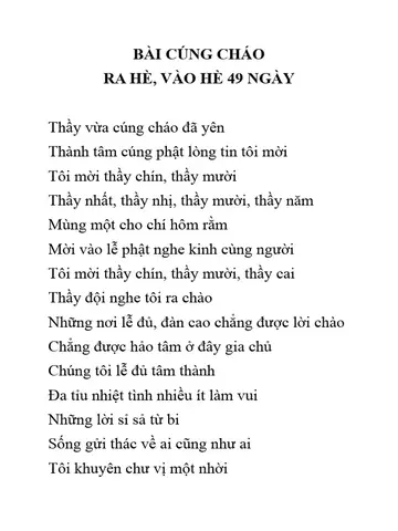 Hướng Dẫn Cúng Cháo Cô Hồn Đầy Đủ Nhất: Văn Khấn, Mâm Cúng Chuẩn Và Cách Thực Hiện Chi Tiết Tại Nhà