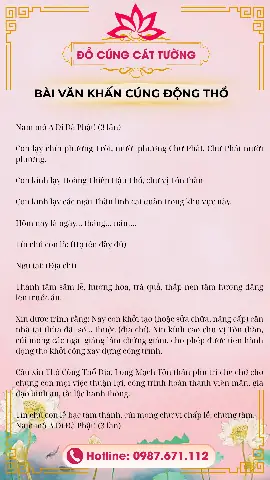Hướng Dẫn Bài Cúng Động Thổ Khởi Công Chuẩn: Văn Khấn, Lễ Vật, Quy Trình & Lưu Ý 3 Miền